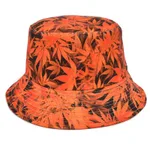 Outdoor Double-sided Fisherman Hat - Orange