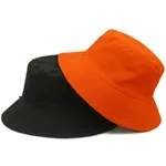 Double Sided Sunscreen Fisherman Hat - Orange
