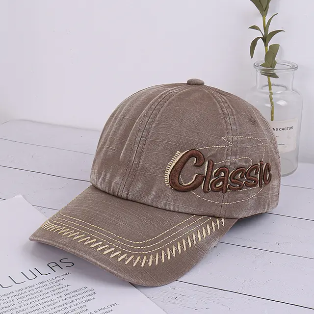 Outdoor Do Old Letters Three dimensional Embroidery Baseball Hat Green - Shop at LoveMi