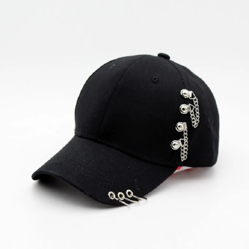Men And Women's Fashion Personality Hip hop Baseball Hat Black - Shop at LoveMi