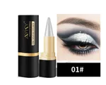 Single Head Black Solid Eyeliner Skin care lotion - Silvery