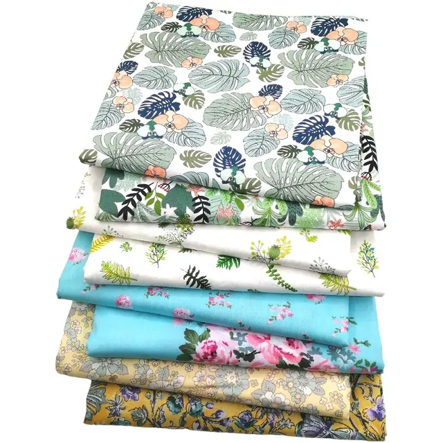 Cotton Twill Printed Fabric DIY Handmade Patchwork 40X50Cm - Shop at LoveMi