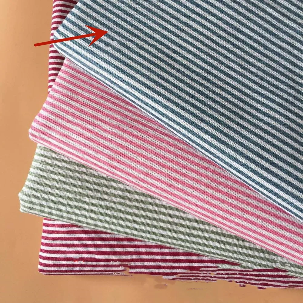 Manufacturers Direct Supply Linen Linen Printing Color Strip Series Fine Blue - Shop at LoveMi