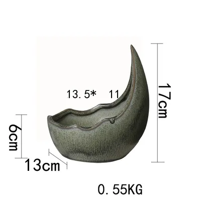 Phalaenopsis Ceramic Pot Succulent Pot Living Room Green - Shop at LoveMi