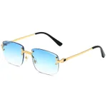 Gold Frame Dark Blue