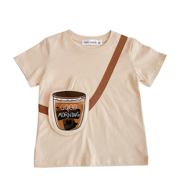 Baby Hayi A Family Of Three Or Four Mother And Daughter In Foreign Style Short sleeved T shirt Short Sleeve - Shop at LoveMi