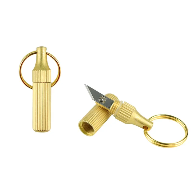 Keychain Portable Mini Brass Portable Key Buckle - Shop at LoveMi