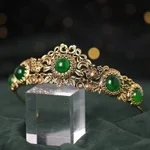 Women's Popular Wedding Headwear In Europe And America - Green