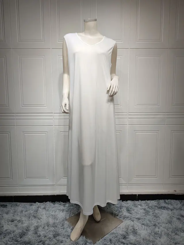 Dubai Arab Satin Cardigan Gown Vest - Shop at LoveMi