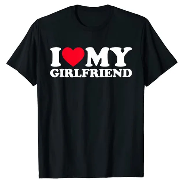 I Love My Girlfriend Shirt I Heart My Girlfriend Shirt G F T Black - Shop at LoveMi
