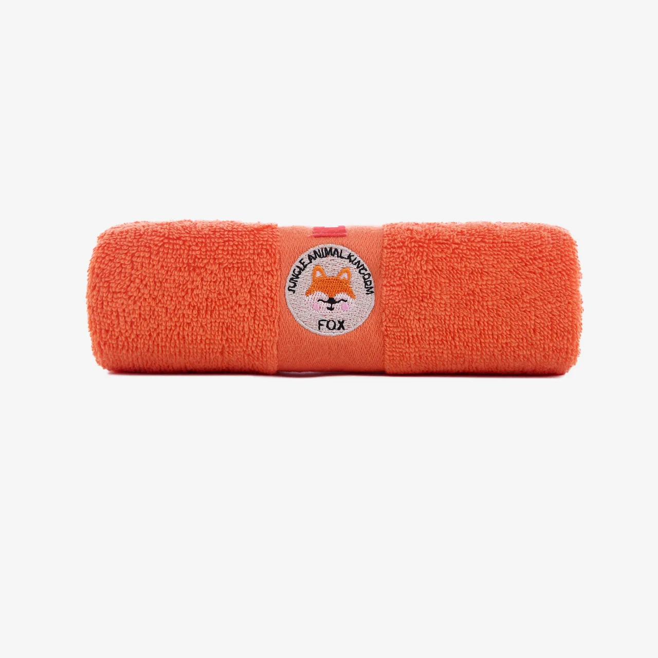 Cotton Rectangular Washcloth Absorbs Water - Orange