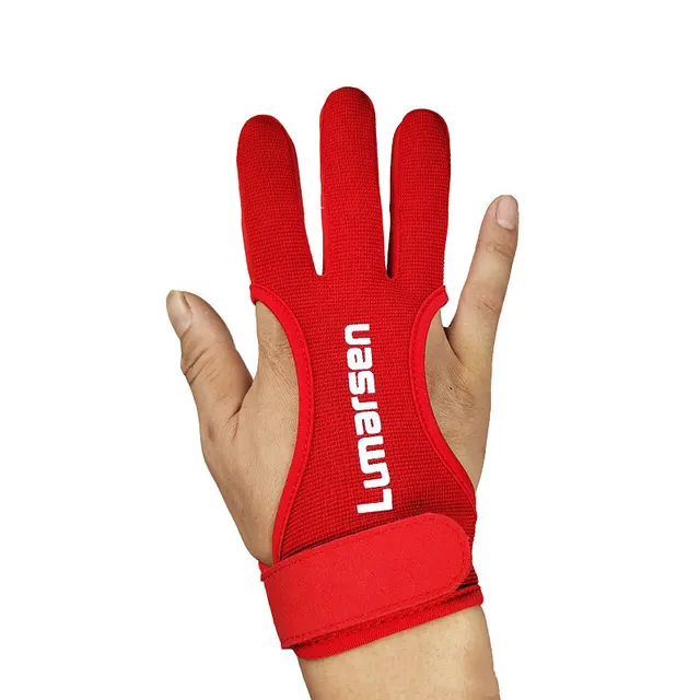 Men's Fashion Simple Casual Three finger Gloves Red - Shop at LoveMi