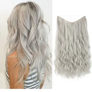 European And American Style Women Corn Curler Fishing Thread Long Curly Hair Wig - 16 171 60