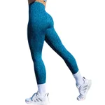 Blue Leopard Print