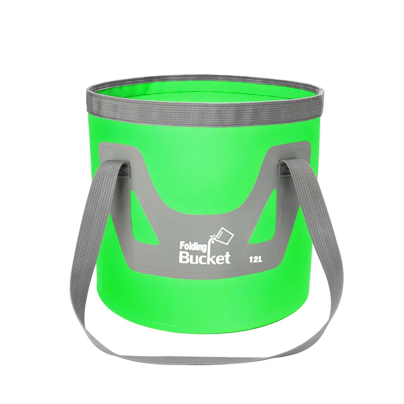 Handy Collapsible Bucket Waterproof Travel Bucket Green - Shop at LoveMi