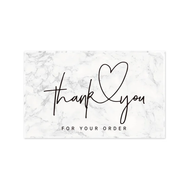 Thank You Card Coated Paper Card - Shop at LoveMi