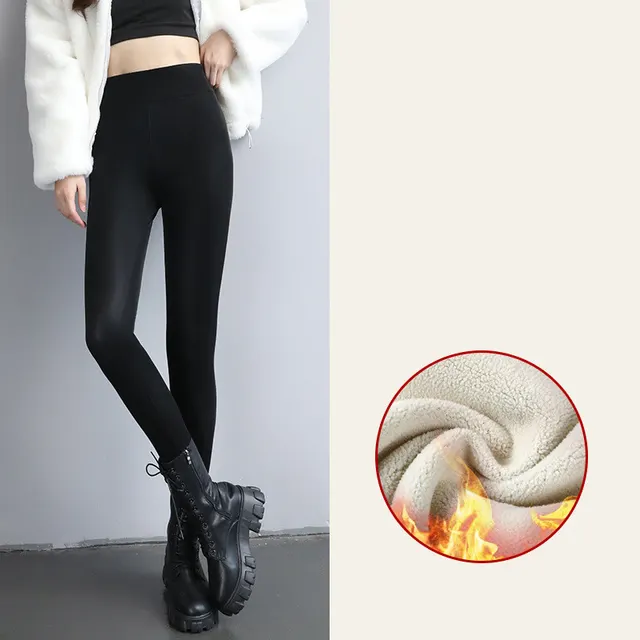 Cashmere Leather Trousers For Women To Wear Space Leather Thickened - Shop at LoveMi