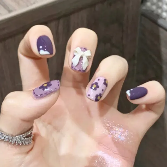 Butterfly Ballet Diamond Nail Removable Patch Ch56 - Shop at LoveMi