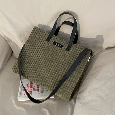 Fashion Large Capacity Shoulder Bag For Women Green - Shop at LoveMi