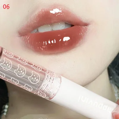 Bubble Lip Glaze Mirror Water Light Glass Lip Glaze Female 06The Wizard Of Kurino - Shop at LoveMi