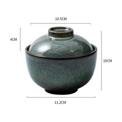 Stew Pot Soup Pot With Lid Water Proof Stew Pot Inner Tank Ceramic Stew Pot Aurora Green - Shop at LoveMi
