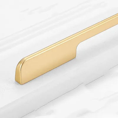 Gold Wardrobe Door Handle Lengthened Aluminum Alloy Cabinet Drawer Cabinet Door Handle Basic Gold600 - Shop at LoveMi