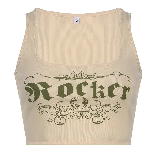 Fashion Printing Racerback Square Collar Skin Colour - Shop at LoveMi