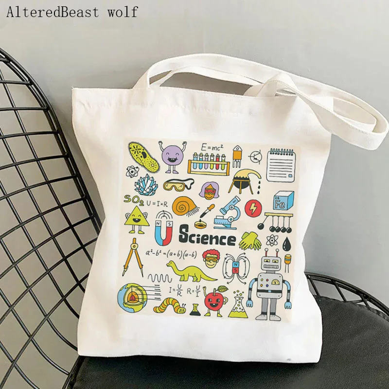 Canvas Tote Bag Pattern Environment friendly Shopping Large Capacity 11 Style - Shop at LoveMi