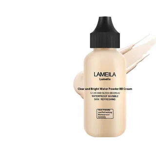 Small Bottle Liquid Foundation Female Lasting Moisturizing Oil Control Concealer Bb Cream - Ivory White