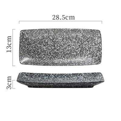 Japanese Ceramic Plates Sushi Dish Tableware Tray Cutlery 11 Style - Shop at LoveMi