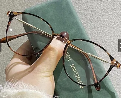 Anti blue Light Mirror Super Light Blush Cold Tawny Glasses Bean Flower - Shop at LoveMi