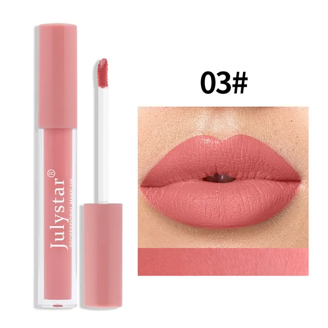 Makeup Matte Lipstick Women Will Not Fade Color3 - Shop at LoveMi