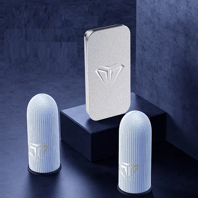 Eat Chicken Finger Set Glass Silver Fiber Ice Silk Black - Shop at LoveMi