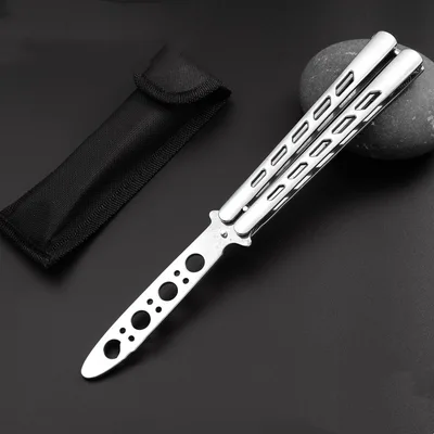 Outdoor Portable Training Knife All Steel Self defense Practice Knife 7 Style - Shop at LoveMi