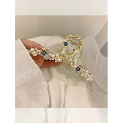 National Style Accessories Grab Clip Large Ancient Style Retro Ocean Bubble - Shop at LoveMi