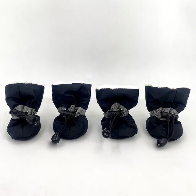 Waterproof And Drop proof Indoor Printed Toddler Shoes For Pets Black - Shop at LoveMi