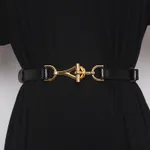 Women's Skirt Belt Decorative Waist - Black