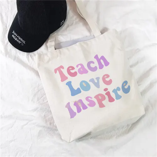 Pattern Large capacity Environment friendly Shopping Bag Large capacity M One Size - Shop at LoveMi