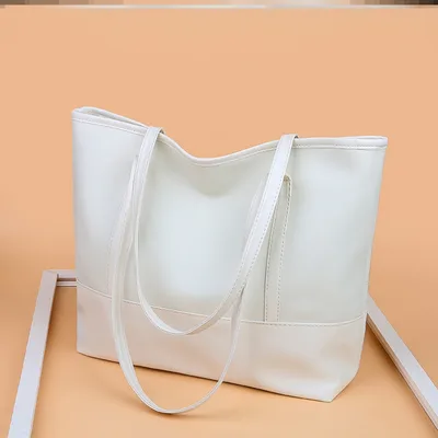 Waterproof Shoulder Bag Portable To Work White - Shop at LoveMi