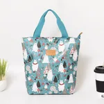 Tote Waterproof Oxford Cloth Handbag Cute Children Mother And Baby - White