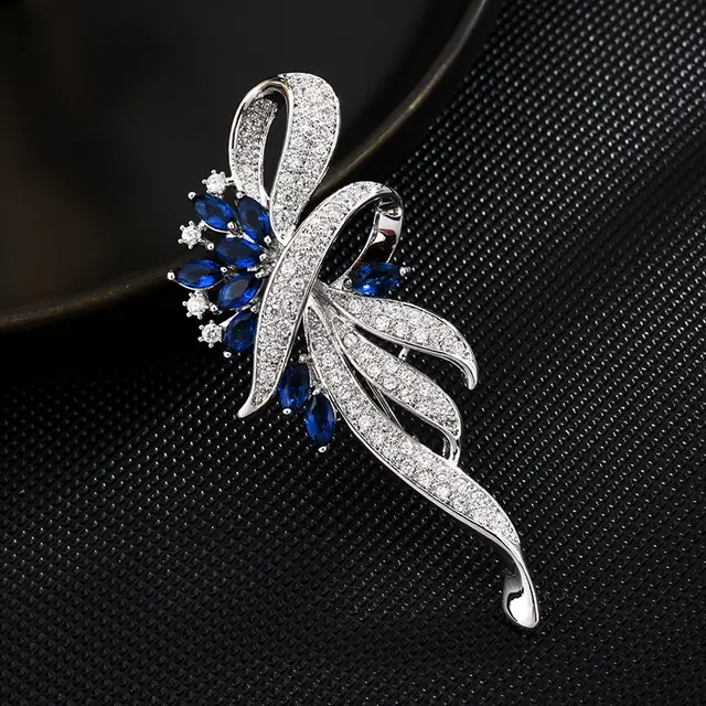 European And American High grade Large Pin Brooch Platinum - Shop at LoveMi