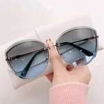 Gold Frame Gray Blue Piece