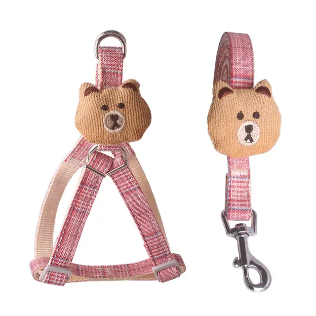 Pet Dog Rope Adjustable Small And Medium sized Dog Vest Type Lead Red - Shop at LoveMi