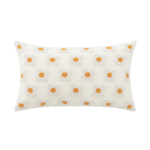 Nordic Ins Style Embroidered Pillowcase Fashion Modern Home Living Room Sofa Window Decoration Cushion G Style - Shop at LoveMi