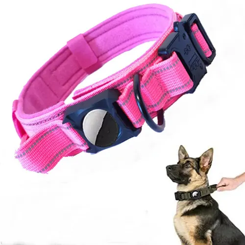 AirTag Positioner Protective Dog Item Pink - Shop at LoveMi