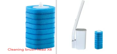 Disposable Toilet Brush Replacement Head Set Suit - Shop at LoveMi