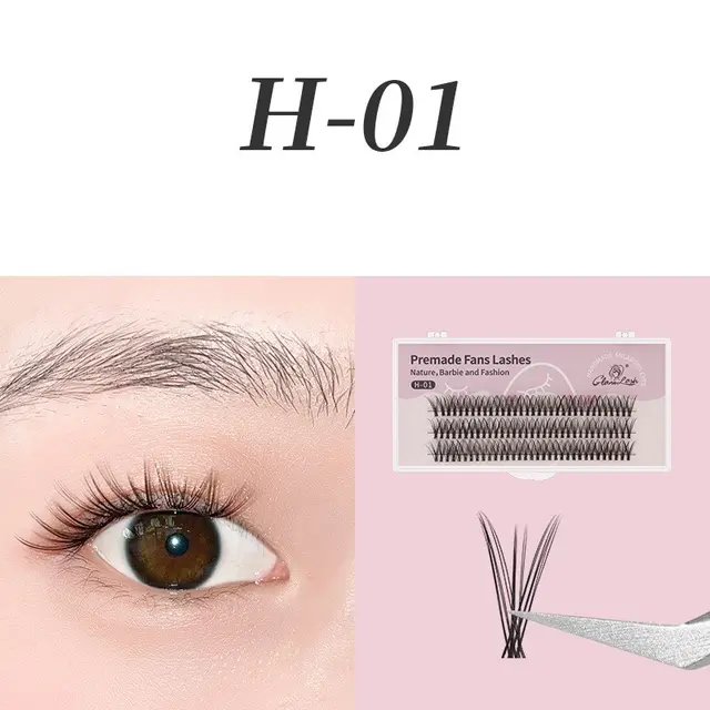 0.07mm Black Natural Bushy Sessile Trichoderma Grafted Ciliary 1 Style - Shop at LoveMi