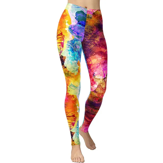 Fashing Running High Waist Women's Casual Pants Causal Leggings 12Printing - Shop at LoveMi