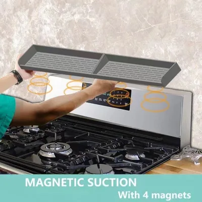 Silicone Oven Top Shelf Magnetic Grey - Shop at LoveMi