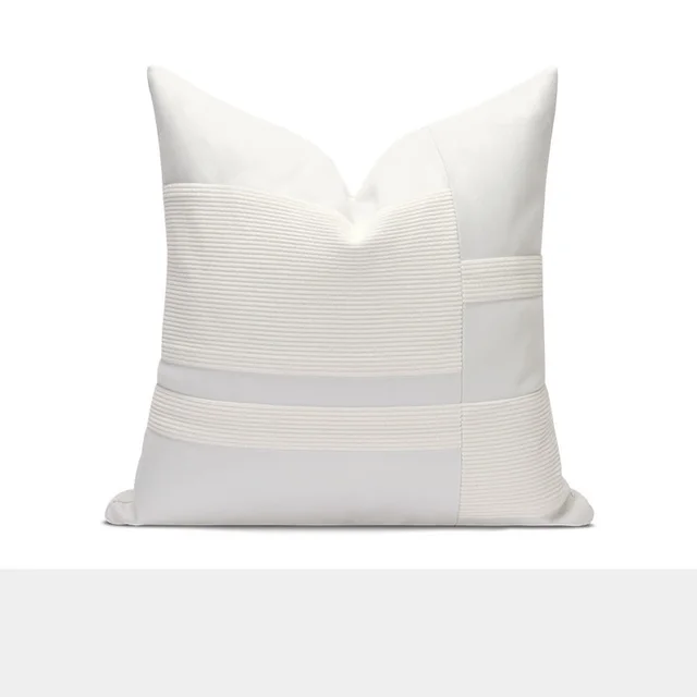 Light Luxury And Simple Modern Red And White Sofa Pillowcase Epdp2107202 50X50Cm - Shop at LoveMi